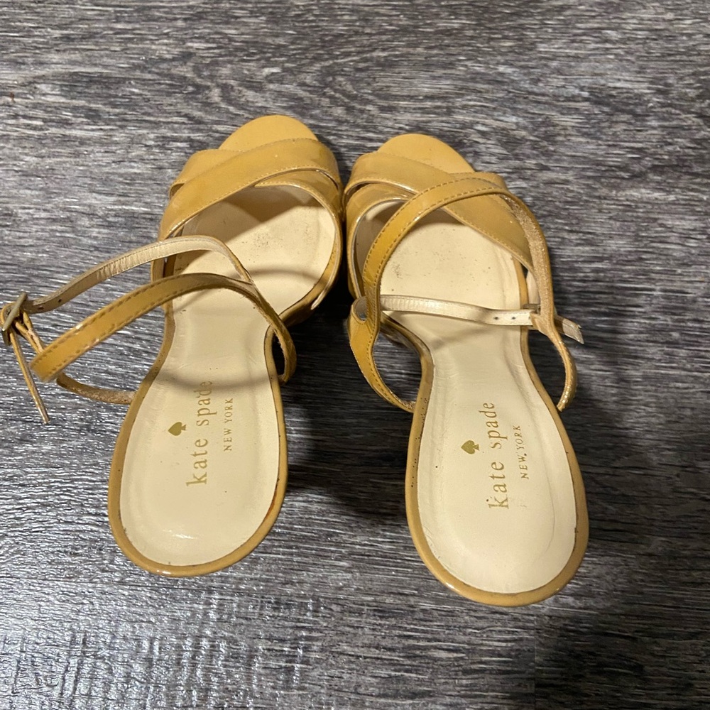 Kate Spade Yellow Women's Sandals